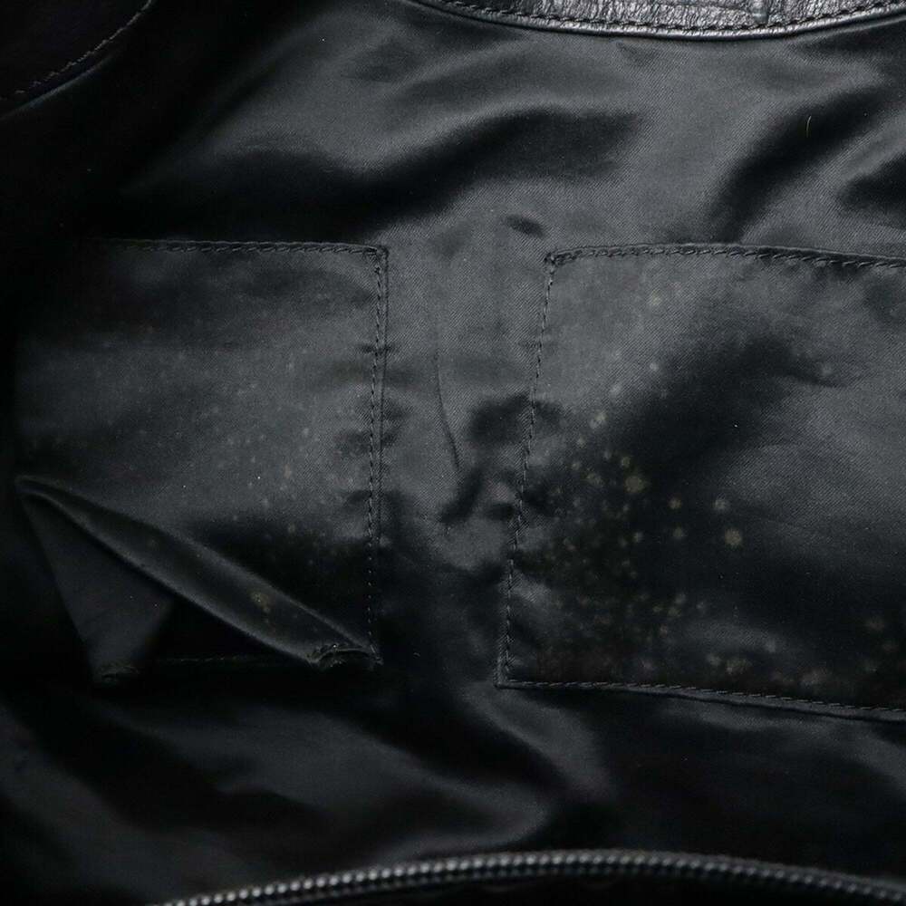 CHANEL Black Leather Shoulder Bag - Picture 8 of 10